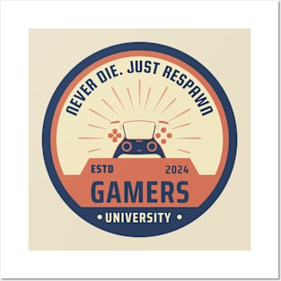 Gamers University Posters and Art